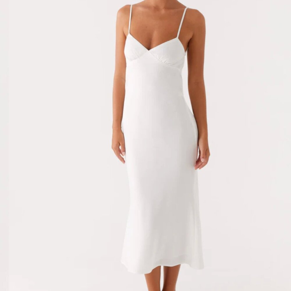 Peppermayo Exclusive - Bentley Midi Dress - White